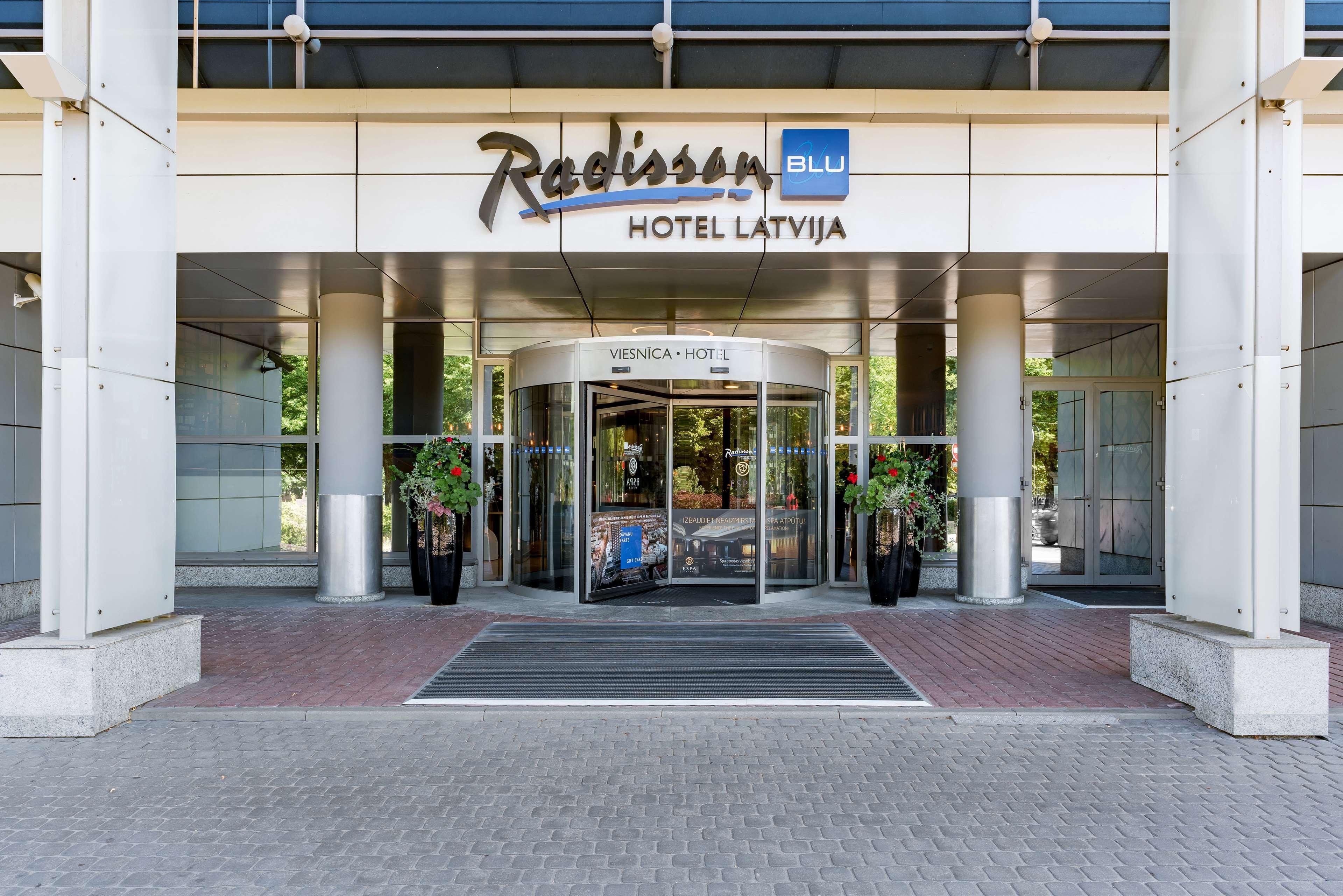 Radisson Blu Latvija Conference & Spa Hotel, Riga Exterior foto